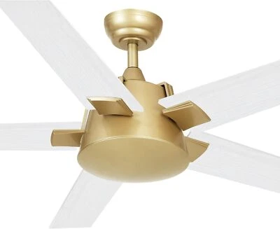 52 Inch Ceiling Fan with Wall Switch Remote Indoor Living Ceiling Fan No Lights - Image 1 of 4