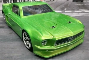 Custom Painted 1968 Ford Mustang Lightning EPX Drift 1/10 4WD RC Drift Car RTR - Picture 1 of 9