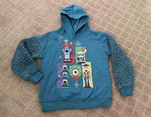Disney Store Christmas Holiday Sweater Pixar Size Youth 9/10 - Picture 1 of 5
