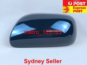 MIRROR COVER HOUSE CAP FOR TOYOTA COROLLA 2007-2009 BLACK (NO BLINKER, LEFT) - Picture 1 of 1