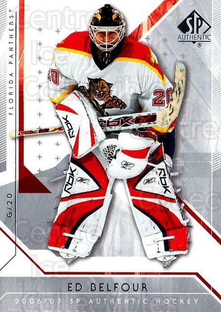 2006-07 SP Authentic #58 Ed Belfour - Image 1 of 1