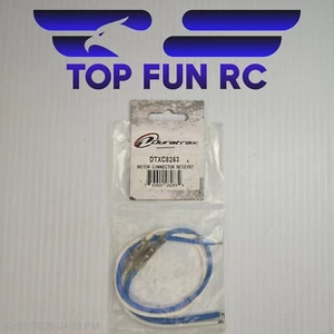 Duratrax DTXC8263 Motor Connector Set For Evader ST 16 Gauge - Picture 1 of 1