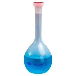 Laboratory Plastic Volumetric Flask 10-1000ml Material High Temp Resistant - Picture 1 of 8