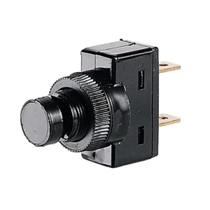 Narva 60040BL Momentary on Push Button Switch - 16A @ 12V 12mm Dia Hole - Picture 1 of 5