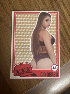 Gia Derza Blank Back Trading Card Artist MPRINTS (HE23) - Picture 1 of 1