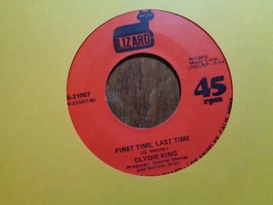 CLYDIE KING 45 Northern Soul LIZARD 21007 NEAR MINT / First Time Last Time - Picture 1 of 1