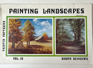 Susan Scheewe Painting Landscapes Instruction Book – Oil Techniques & Patterns - Picture 1 of 10