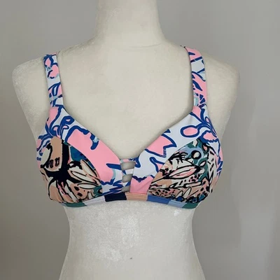 Biquíni Maaji reversível triângulo top Atlantic Avenue médio - Imagem 1 de 4