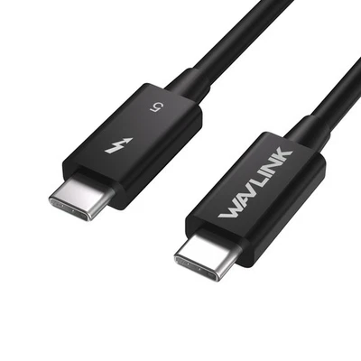 Thunderbolt 5 USB-C Cable 240W PD 120Gbps Fast Data Transfer 8K/16K Display - Image 1 of 4