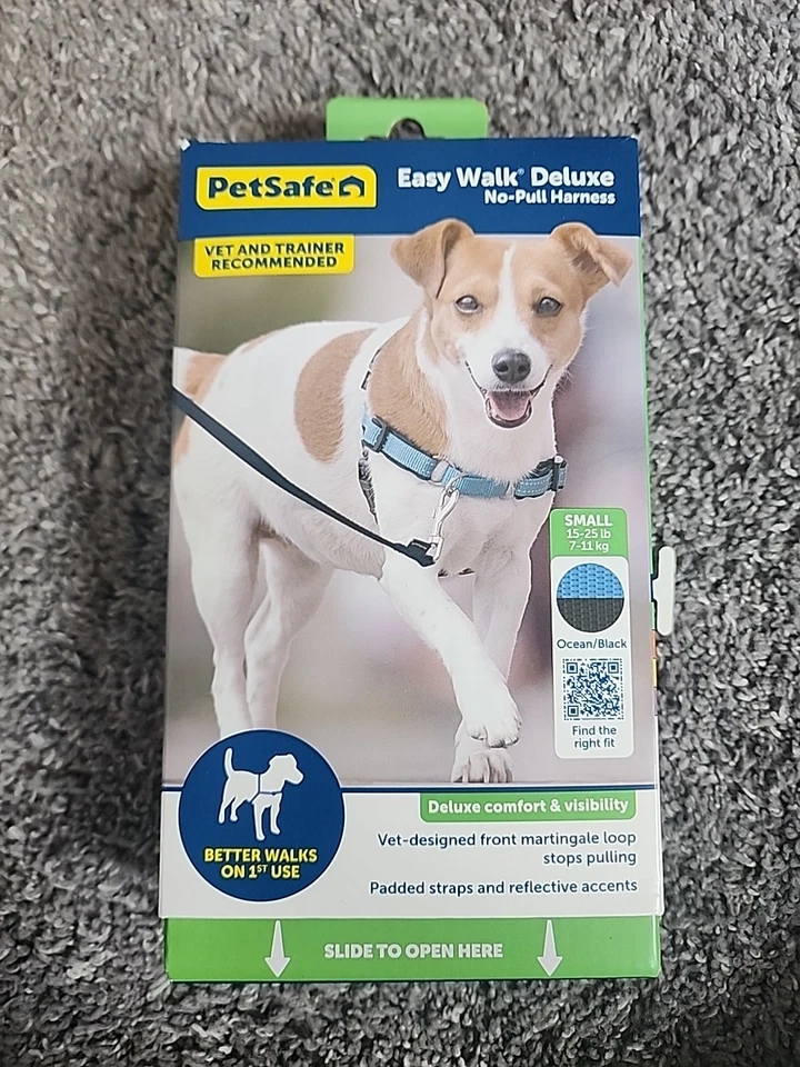 PetSafe Deluxe EasyWalk Harness Small Ocean - Image 1 of 1