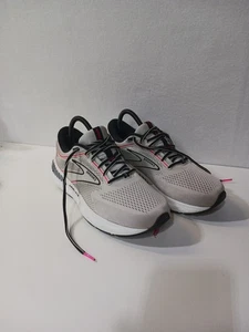 Brooks Ariel GTS 23  Womens Size 9.5 Grey /Pink Running Shoes - Picture 1 of 9