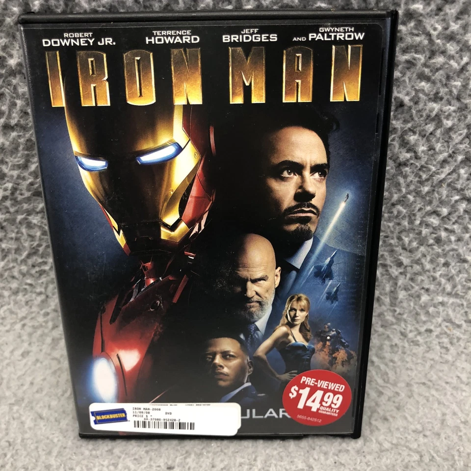 Iron Man (DVD, 2008) - Image 1 of 3