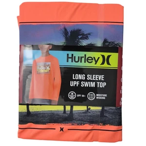 Hurley Boys Long Sleeve Moisture Wicking UV T-Shirt - Picture 1 of 10