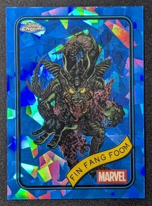 2025 Topps Chrome Sapphire Marvel - FIN Fang Foom #53 - Picture 1 of 3