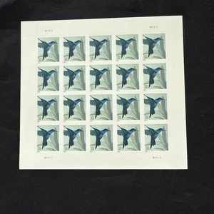 Hummingbird 34 Cent Pane of 20 Postage Stamps Scott 4857 - Picture 1 of 2