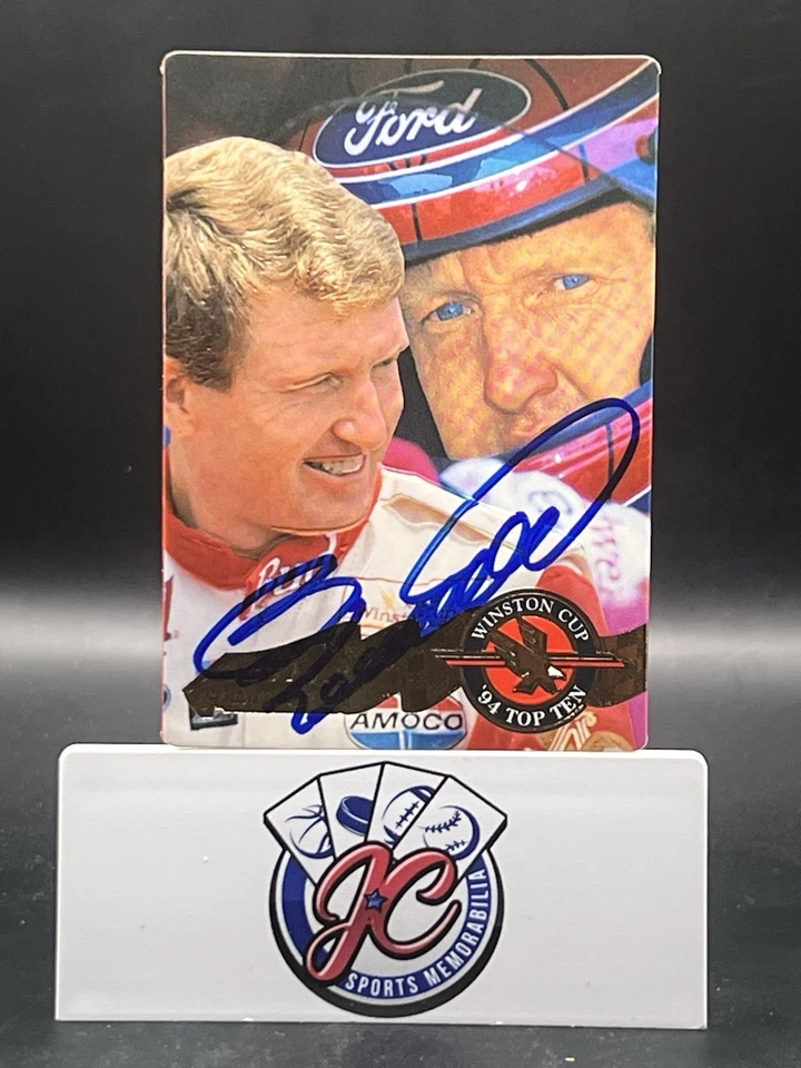 BILL ELLIOTT 1995 Action Packed Auto - WINSTON CUP '94 TOP TEN Racing Card #68 - Image 1 of 4