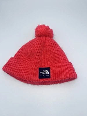 Gorro rosa North Face Littles con pompón talla 2t-3t Foto 1 de 4