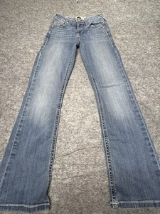 Ariat R.E.A.L. Denim Girls Jeans Size 10 Bootcut Stretch Western Style Rodeo (2) - Picture 1 of 9
