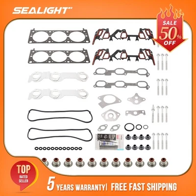 Juego completo de juntas para todos los motores Buick Century 97-99 y Chevy Malibu 97-99 3,1 L Foto 1 de 4