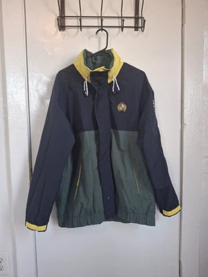 Huf Worldwide Navy/Green Atlantic Jacket Size XL Excellent Condition - Image 1 of 4