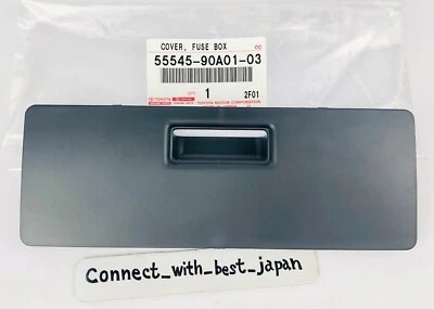 TOYOTA GENUINE FJ62 88-90 Land Cruiser Fuse Box Cover Gray 55545 - 90A01 - 03 - Imagem 1 de 4