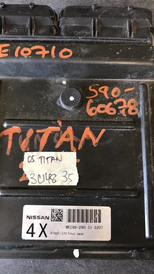 MEC86-290 Nissan Titan 2005 ecm ecu computer - Image 1 of 1