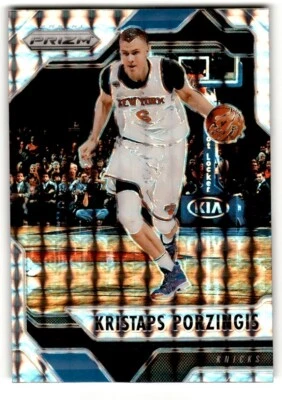 2016-17 Panini Mosaic Prizm Kristaps Porzingis #60 New York Knicks - Image 1 of 2