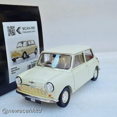 Morris Mini Minor Old English White KYOSHO 1/18 #08964W - Image 1 of 4
