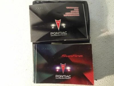 Owners Manual for 2000 Pontiac Sunfire - Image 1 of 4