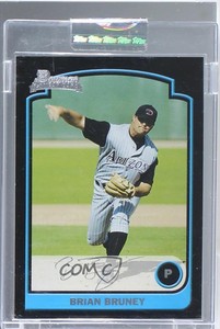 2003 Bowman Silver /250 Brian Bruney #185 Rookie RC