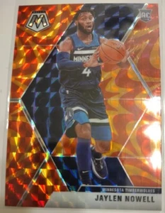 2019-20 Panini Mosaic - JAYLEN NOWELL ROOKIE Reactive Orange Parallel NBA #212 - Picture 1 of 3