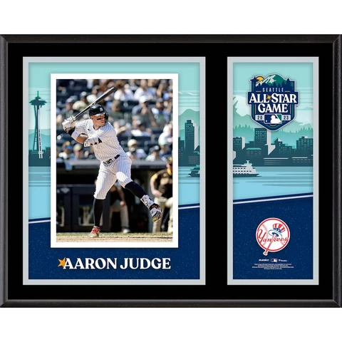 Aaron Judge New York Yankees 12" x 15" 2023 MLB All-Star Game Sublimated Plaque Cover