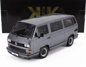 KK-Scale 1/18 Volkswagen T3 Porsche B32 Minibus 1984 Grey Met KKDC180221 - Picture 1 of 6