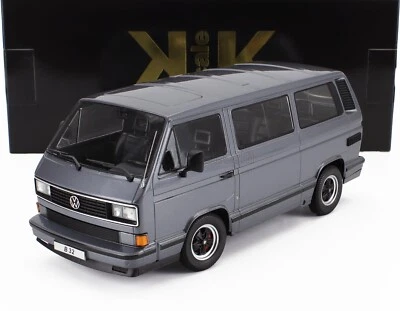 KK-Scale 1/18 Volkswagen T3 Porsche B32 Minibus 1984 Grey Met KKDC180221 - Image 1 of 4