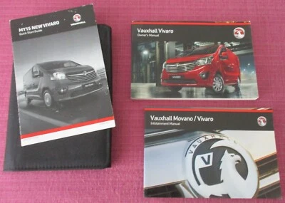 (2014 PRINT) VAUXHALL VIVARO (2014 - 2019) OWNERS MANUAL - USER GUIDE - HANDBOOK - Image 1 of 4