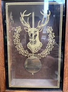 Vintage rare battery operated Glenfiddich Pub/Tavernpendulum clock.Works Great - Picture 1 of 12