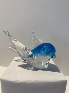 ARTAS Italia Vetro di Murano Uccellino con Blu - Foto 1 di 9