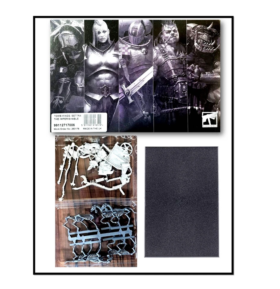 Settra Imperishable Tomb Kings Old World Warhammer Foto 1 de 1