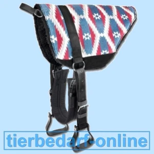 Reitkissen Reitpad Bare-Back-Pad mit Sattelgurt und Steigbügeln - für Shetty - Bild 1 von 2