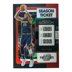 2021-22 Panini Contenders Optic Aaron Gordon #72 Rosso Parallelo - Foto 1 di 2