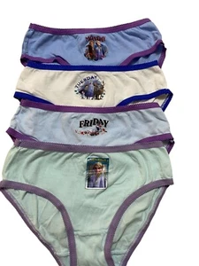 Frozen II Days Of The Week Panties Size 8 - Picture 1 of 4