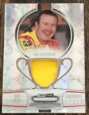 Kurt Busch RACE USED CHAMPIONS FIRESUIT SHOWCASE PENSKE 2011 card RARE! #47/99 - Image 1 of 2