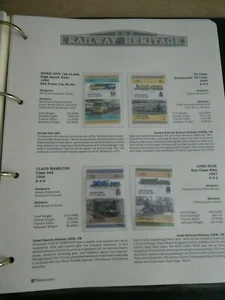 RAILWAY HERITAGE 1983 MINT STAMPS  GRENADINES OF ST VINCENT 10C 15C 35C $1 - Picture 1 of 5