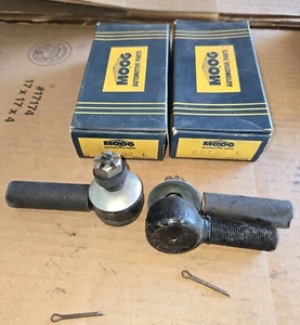 2 Moog ES132L Tie Rod End  Nash Ambassador 600 1941 1942 1944 1946 4140, 4220 - Picture 1 of 1