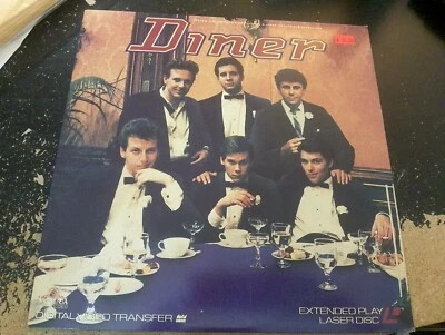 Laserdisc Diner Movie Mickey Rourke Kevin Bacon Foto 1 de 2