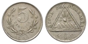 Nicaragua 5 Centavos 1899 Münze Coin (K136) - Bild 1 von 1