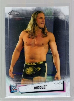2021 Topps Chrome WWE #29 Riddle - Image 1 of 2