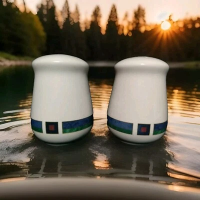 Atalya by PFALTZGRAFF  Salt & Pepper Set Rare Retired Vintage - Image 1 of 4