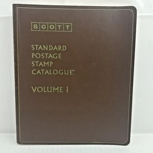 Catálogo de estampillas postales estándar Scott 1972 Vol 1 tapa blanda - Imagen 1 de 18