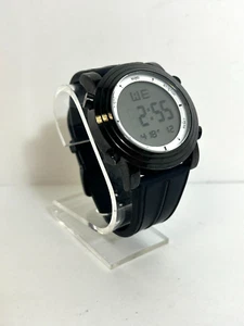 Burei S-9368M Men Black Silicone Band Digital Wrist Watch - Picture 1 of 15